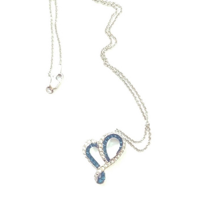 Heart Pendant And Chain Nwot Kohls Collection